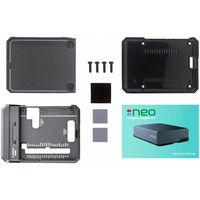 Behuizing voor Raspberry Pi 4 Argon NEO Zwart