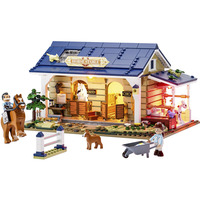 Lumibricks Farm Life - Horse Stable Constructiespeelgoed F9080