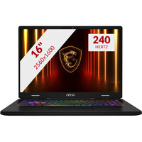 MSI Crosshair A16 HX D8WFKG-001NL 16"  gaming laptop Donkergrijs | Ryzen 9 8940HX | RTX 5060 | 16 GB | 1 TB SSD