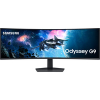 SAMSUNG Odyssey G9 S49CG950EU 49" Curved UltraWide gaming monitor Zwart, 240 Hz, HDMI, DisplayPort, AMD FreeSync