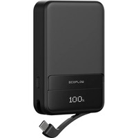 EcoFlow EcoFlow RAPID magnetische Qi2 powerbank 10.000 mAh Zwart