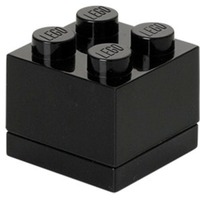 Room Copenhagen LEGO Mini Box Lunchbox 4 Zwart