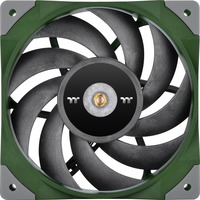 Thermaltake Toughfan 12 Racing Green High Static Pressure Radiator fan 120x120x25mm case fan Groen, 4-pin PWM aansluiting