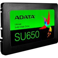 ADATA Ultimate SU650, 512 GB SSD Zwart, ASU650SS-512GT-R, SATA/600