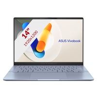 ASUS Vivobook S 14 OLED S5406SA-QD077W 14"  Copilot+ laptop Lichtblauw | Core Ultra 7 258V | Arc Graphics 140V | 32 GB | 1 TB SSD
