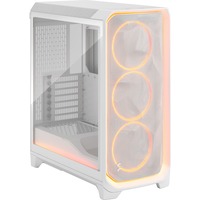 Fractal Design Meshify 3 Ambience Pro RGB Clear Tint midi tower behuizing Wit | 2x USB-A | 1x USB-C | RGB | Tempered Glass