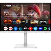 MSI Modern MD272UPSW 27" 4K Ultra HD monitor Wit, 1x DisplayPort, 1x HDMI, 1x USB-C, 2x USB-A, 1x RJ-45, Wi-Fi 5, BT