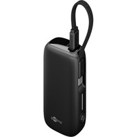 goobay Powerbank 5.000 mAh - 20W Zwart, USB-C PD