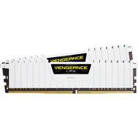 Corsair Vengeance LPX 32 GB DDR4-3200 (2x 16 GB) werkgeheugen Wit, CMK32GX4M2E3200C16W, XMP 2.0