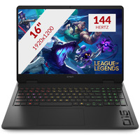 OMEN 16-am0010nd (CK3A4EA) 16"  gaming laptop Zwart | Core i7 240H | RTX 5060 | 16 GB | 1 TB SSD | 144 Hz