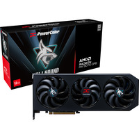 PowerColor Radeon RX 9070 GRE Hellhound 12GB GDDR6 grafische kaart Zwart, RDNA4, 3x DisplayPort, 1x HDMI 2.1