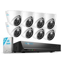 Reolink RLK16-1200D8-A 4MM beveiligingsset beveiligingscamera Wit, 8 stuks, 12MP Ultra HD, PoE, 4 TB