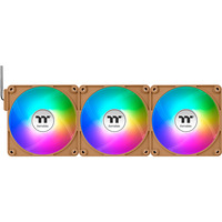 Thermaltake CT120 EX ARGB Sync PC Cooling Fan Gravel Sand case fans Lichtbruin, 3 stuks, 120 x 120 x 25 mm, PWM, 3 stuks