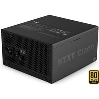 NZXT C1200 Gold ATX 3.1, 1200 Watt voeding Zwart, 1x 12VHPWR, 3x PCIe, kabelmanagement