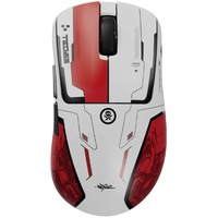 Pulsar [Quiccs Edition] Xlite v4 Mini Gaming Mouse Wit/rood, 32,000 DPI, 8000 Hz