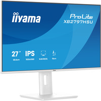 iiyama ProLite XB2797HSU-W1 27" monitor Wit (mat), 120 Hz, HDMI, DisplayPort, USB, Audio
