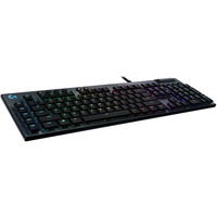 Logitech G815 LIGHTSYNC RGB Mechanical Gaming Keyboard Zwart, US-International, GL Linear, RGB leds