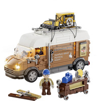 Lumibricks Vehicle - Carpentry Van Constructiespeelgoed F9030