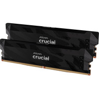 Crucial 32 GB DDR5-6400 (2x 16 GB) Dual-Kit werkgeheugen Zwart, Pro, XMP 3.0, AMD EXPO