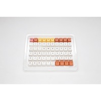 Ducky Daisy keycaps Wit/oranje, 133 stuks