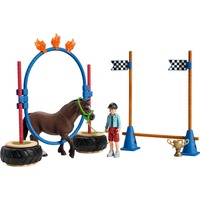 Schleich Farm World - Pony agility wedstrijd speelfiguur