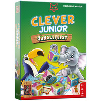 999 Games Clever Junior: Junglefeest Dobbelspel Nederlands, 2 - 4 spelers, 15 minuten, Vanaf 5 jaar