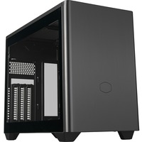 Cooler Master MasterBox NR200P V2 mini tower behuizing Zwart | 2x USB-A | 1x USB-C | Tempered Glass