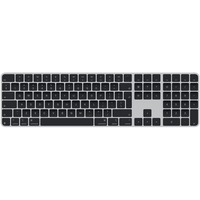 Apple Magic Keyboard met Touch ID en numeriek toetsenblok, toetsenbord Grijs/zwart, EU lay-out (QWERTY), Bluetooth