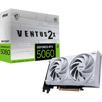 MSI GeForce RTX 5060 8G VENTUS 2X OC WHITE grafische kaart Wit, 3x DisplayPort, 1x HDMI