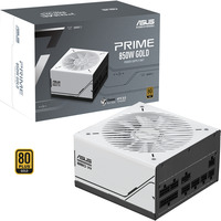 ASUS Prime Gold modulaire 850 watt voeding  Wit, 1x 12V-2x6, 3x PCIe