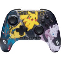 PowerA Advantage draadloze controller voor Nintendo Switch 2 - Pokémon: Mega-evoluties Geel/zwart, Nintendo Switch 2, Nintendo Switch, Nintendo Switch – OLED Model, Nintendo Switch Lite
