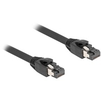 DeLOCK Netwerkkabel S/FTP, RJ-45 met Cat.8.1 Zwart, 15 meter