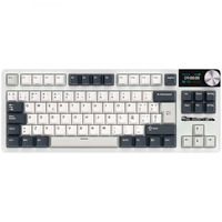 Royal Kludge S85 TKL draadloos gaming toetsenbord US lay-out, White Night, Cloud switch, 80%, RGB, Hot swap, 2.4 GHz / USB-C / Bluetooth