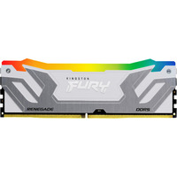 Kingston FURY 24 GB DDR5-8800 werkgeheugen Zilver/wit, KF588CU42RWA-24, Renegade RGB, XMP 3.0