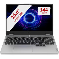 Lenovo LOQ 15IRX10 (83JE00LXMH) 15.6"  gaming laptop Grijs | i7-13700HX | RTX 5060 | 16 GB | 512 GB SSD | 144 Hz