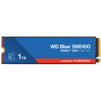 SanDisk Blue SN5100 NVMe, 1 TB SSD Blauw, WDS100T5B0E, M.2 2280, PCIe Gen4