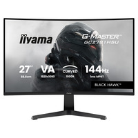 iiyama G-Master Black Hawk G2471HS-B1 27" curved gaming monitor Zwart, HDMI, DisplayPort, USB, Audio, AMD Free-Sync, 144 Hz