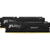 Kingston FURY Beast 32 GB DDR5-6000 (2x 16 GB) werkgeheugen Zwart, KF560C36BBE2K2-32, XMP 3.0, EXPO