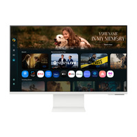 Samsung Smart Monitor M8 M80F 32" 4K UHD  Wit, HDMI, USB-C, USB-A, WiFi, BT