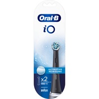 Braun Oral-B iO Ultimate Clean opzetborstel Zwart, 2 stuks