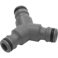 GARDENA 3-wegstuk 3/4" op 1/2" koppeling Grijs, 2934-20
