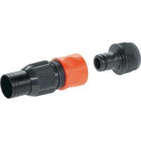 GARDENA Aansluitset pompen 19 mm (3/4") slang slangstuk Zwart/oranje, 1752-20