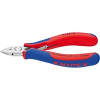 KNIPEX Electronica-Zijkniptang 7742115 elektronica-tang Rood/blauw