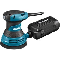 Makita 230 V Excenter schuurmachine BO5030K excentrische schuurmachine Blauw/zwart, In koffer