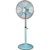 Termozeta London statiefventilator Blauw/chroom, Ø 40 cm