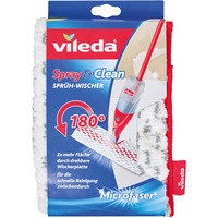 Vileda Refill voor Spray & Clean sproeier vloerwisserovertrek Wit/rood