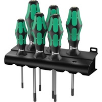 Wera 367/6 Schroevendraaierset Kraftform Plus Zwart/groen, 6-delig