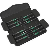 Wera Compakt Micro 21 ESD 1 schroevendraaier Zwart/groen, Voor elektrische apparaten