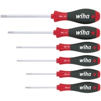 Wiha Schroevendraaierset SoftFinish (7155) Zwart/rood