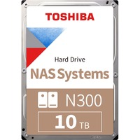 Toshiba N300 10 TB harde schijf SATA/600, 24/7, HDWG11AUZSVA, Bulk